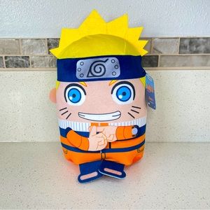 NEW Naruto Uzumaki Plush Viz Media Anime Stuffed Toy Orange‎ Yellow NWT